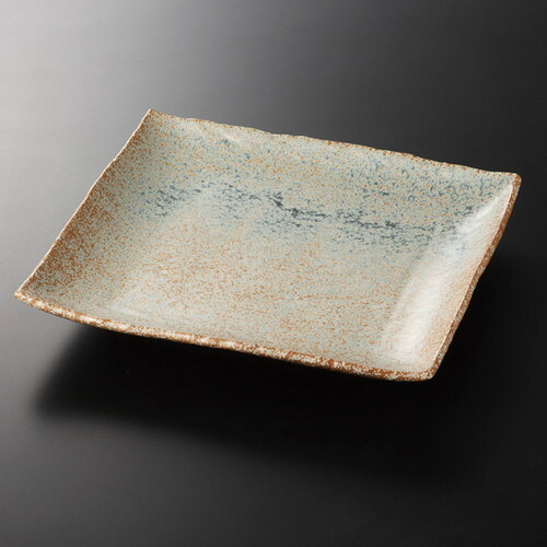 ☆ 特選盛込皿 ☆ 益子風結晶 角盛皿 [ 30.5 x 26.5 x 4cm 140g ] | 盛り皿 盛皿 人気 おすすめ フルーツ皿 パーティー パスタ皿 食器 業務用 飲食店 カフェ うつわ 器 ギフト プレゼント 引き出物 誕生日 贈り物 贈答品 おしゃれ かわいい