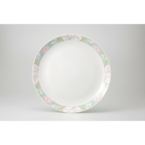 ☆ 中華オープン ☆ 新四君子 １2"メタ玉皿 [ 30.5 x 3.5cm ] | 丸皿 プレート メイン ケーキ デザート チャーハン ラーメン 人気 おすすめ 食器 中華 飯店 中華食器 業務用 飲食店 カフェ うつわ 器 おしゃれ かわいい ギフト プレゼント 引き出物 誕生日 贈り物 贈答品｜せともの本舗