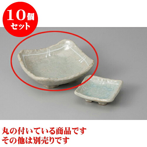 10個セット 刺身 京貫入5.0角鉢 [13.5角 x 5cm] | 和食器 刺身 鉢 ボウル 料亭 ホテル 食器 業務用 飲食店 カフェ うつわ 器 おしゃれ かわいい ギフト プレゼント 内祝い 誕生日 贈り物 贈答品 おすすめ 食器セット｜せともの本舗 17,787円