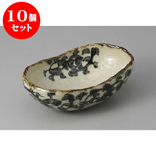 10個セット 向付 たこ唐草くつ型中鉢 [17.5 x 11 x 6cm] | 和食器 鉢 小鉢 ボウル 浅鉢 料亭 ホテル 食器 業務用 飲食店 カフェ うつわ 器 おしゃれ かわいい ギフト プレゼント 内祝い 誕生日 贈り物 贈答品 おすすめ 食器セット｜せともの本舗