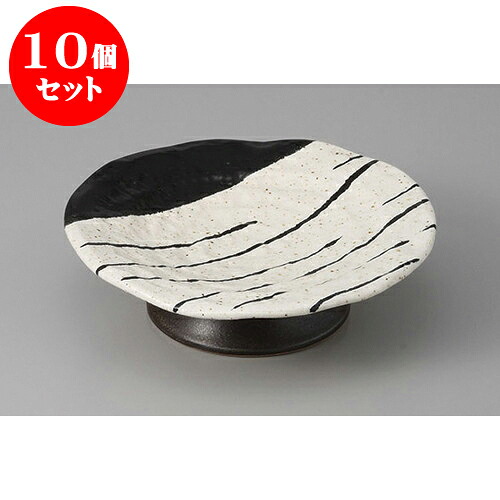 10個仕掛ける 向付 黒塗分け縞模様高さ5寸皿 [16.5 x 5糎] | 和食器 鉢 小鉢 どんぶり鉢 浅鉢 食べ物屋 泊まり 食器 お役目用 飲食店 喫茶店 うつわ 器 今めかしい 可愛らしい 差し上げ物 差し上げ物 内祝い 生まれ落ちる日 差し上げ物 譲りわたす品 おすすめ 食器仕掛ける