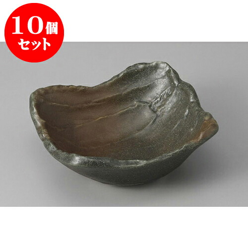 10個セット 向付 黒伊賀風茶吹14cm小鉢 [14 x 14 x 5.7cm] | 和食器 鉢 小鉢 ボウル 浅鉢 料亭 ホテル 食器 業務用 飲食店 カフェ うつわ 器 おしゃれ かわいい ギフト プレゼント 内祝い 誕生日 贈り物 贈答品 おすすめ 食器セット