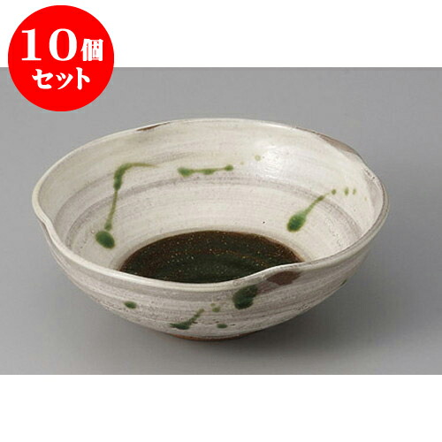 10個セット 中鉢 粉引織部散し四方押し鉢 [15.5 x 14.8 x 5.7cm] | 中鉢 盛鉢 取り鉢 ボウル 中 おすすめ 人気 食器 業務用 飲食店 カフェ うつわ 器 おしゃれ かわいい お洒落 ギフト プレゼント 引き出物 内祝い 結婚祝い 誕生日 贈り物 贈答品 食器セット