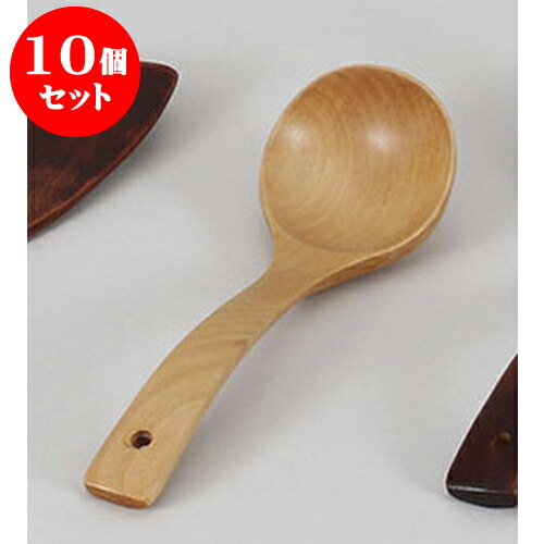 10個セット お玉 木・お玉　クリア　(JTM-05A) [7 x 22.5cm] 輸入品 | 人気 おすすめ 食器 洋食器 業務用 飲食店 カフェ うつわ 器 おしゃれ かわいい ギフト プレゼント 誕生日 贈答品 食器セット 食器セット 20,594円