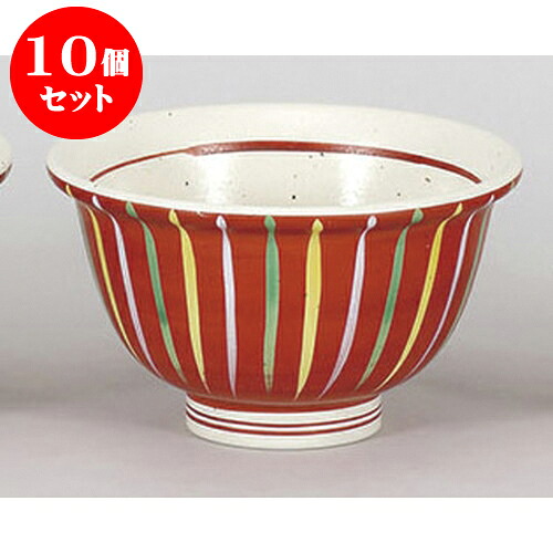 10個セット 丼 萩粉引三色十草4.8反玉渕丼 [15.5 x 9.7cm 800cc] | お好み丼 丼ぶり カフェ丼 鉢 ラーメン そば うどん ボウル 食器 業務用 飲食店 カフェ うつわ 器 おしゃれ かわいい ギフト プレゼント 誕生日 贈り物 贈答品 食器セット