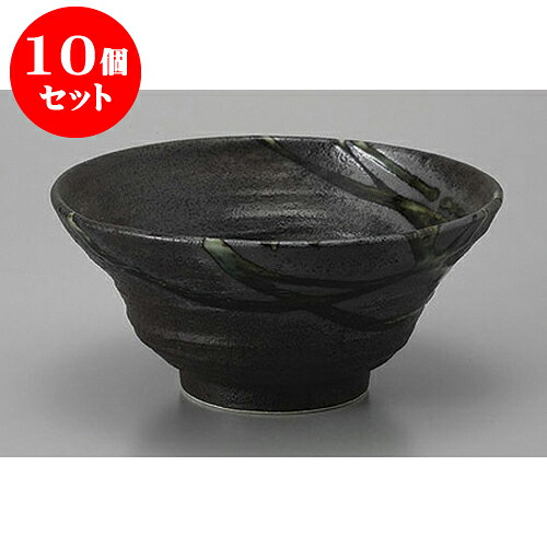 10個セット 丼 ビードロライン5.8鉢 [17.5 x 8cm] | お好み丼 丼ぶり カフェ丼 鉢 ラーメン そば うどん ボウル 食器 業務用 飲食店 カフェ うつわ 器 おしゃれ かわいい ギフト プレゼント 誕生日 贈り物 贈答品 食器セット｜せともの本舗 25,347円