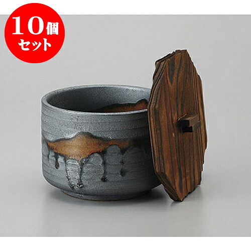 10個セット 飯器 鉄砂碗器 [10.5 x 7.8cm] 土物 | ちゃわん お茶碗 飯碗 ご飯茶碗 白米 人気 おすすめ 食器 業務用 飲食店 カフェ うつわ 器 おしゃれ かわいい ギフト プレゼント 引き出物 誕生日 贈り物 贈答品 食器セット｜せともの本舗