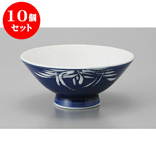 10個セット 毛料 ルリ白乱厚口毛料 [14.2 x 6.3cm] | ちゃわん お茶碗 飯碗 ご飯茶碗 白米 人気 おすすめ 食器 業務用 飲食店 カフェ うつわ 器 おしゃれ かわいい ギフト プレゼント 引き出物 誕生日 贈り物 贈答品 食器セット｜せともの本舗
