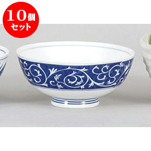 10個セット 中平 唐草中平 [11.5 x 5.2cm] 強化 | ちゃわん お茶碗 飯碗 ご飯茶碗 白米 人気 おすすめ 食器 業務用 飲食店 カフェ うつわ 器 おしゃれ かわいい ギフト プレゼント 引き出物 誕生日 贈り物 贈答品 食器セット｜せともの本舗
