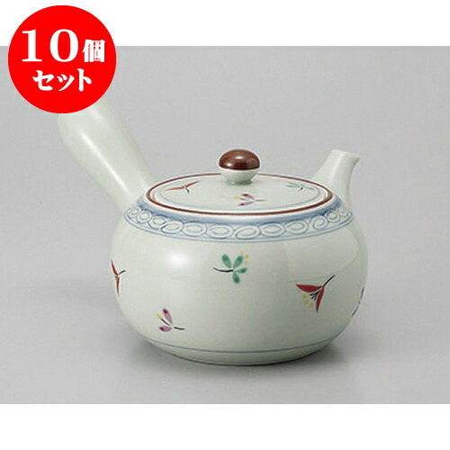 大割引 急須 10個セット 贈答品 贈り物 誕生日 引き出物 プレゼント ギフト かわいい おしゃれ 器 うつわ カフェ 飲食店 業務用 食器 おすすめ 人気 まったり 一服 お茶 土瓶 きゅうす 急須 ポット 350cc 有田焼花小紋m中急須 有田焼急須 Dgb Gov Bf