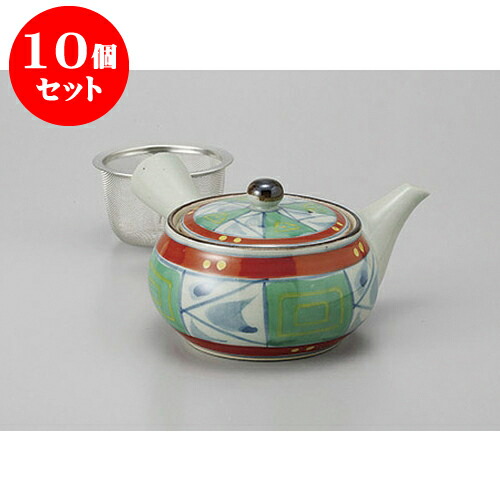 10個セット 急須 つみき1.8合カゴ網 [280cc] | ポット 急須 きゅうす 土瓶 お茶 一服 まったり 人気 おすすめ 食器 業務用 飲食店 カフェ うつわ 器 おしゃれ かわいい ギフト プレゼント 引き出物 誕生日 贈り物 贈答品 食器セット｜せともの本舗