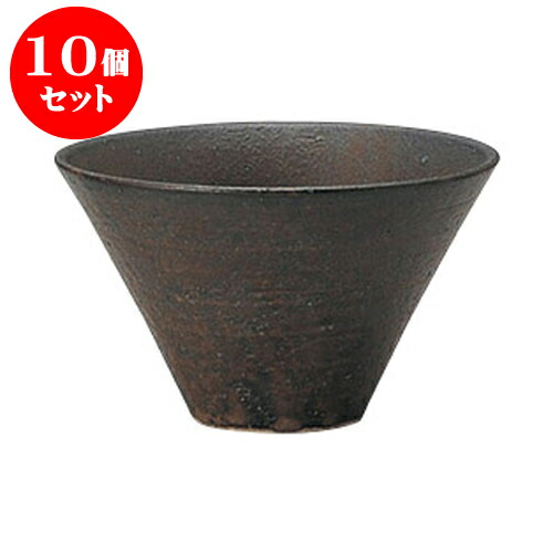 10個セット デリカウェア ダークブラウン多用鉢(中) [12.5 x 7.5cm] 土物 | 人気 おすすめ 食器 洋食器 業務用 飲食店 カフェ うつわ 器 おしゃれ かわいい ギフト プレゼント 誕生日 贈答品 食器セット 食器セット