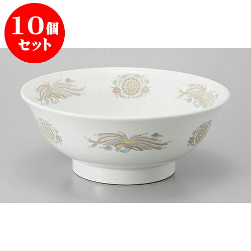 10個セット 中華丼 鳳華リム高台7.5丼 [23.1 x 9.1cm] | 丼 丼ぶり どんぶり ラーメン チャーハン 人気 おすすめ 食器 中華 飯店 中華食器 業務用 飲食店 カフェ うつわ 器 おしゃれ かわいい ギフト プレゼント 引き出物 誕生日 贈り物 贈答品 食器セット