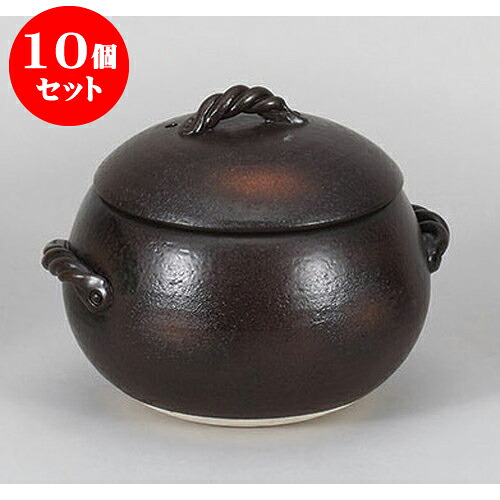 10個仕掛ける 田の実鍋 黒丸ごはん鍋(中)5合炊 [24 x 21 x 17.5糎] 直火 | 一般受け おすすめ 食器 洋食器 お役目用 飲食店 喫茶店 うつわ 器 今めかしい 可愛らしい 差し上げ物 差し上げ物 生まれ落ちる日 譲りわたす品 食器仕掛ける 食器仕掛ける