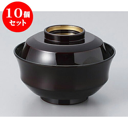 10個仕掛ける 汁椀 溜台地手付け金4寸天竜寺椀 [12.2 x 8.3糎] 塗 | 小吹椀 汁椀 お椀 煮物碗 吸いもの椀 吸いもの soupcup 差し上げ物 差し上げ物 一緒になる祝賀会 差し上げ物 内祝い 開店祝賀会 隠居祝賀会 差しあげる品 差し上げ物 一般受け 通信販売 今めかしい 愛くるしげ 御役目用 飲食店
