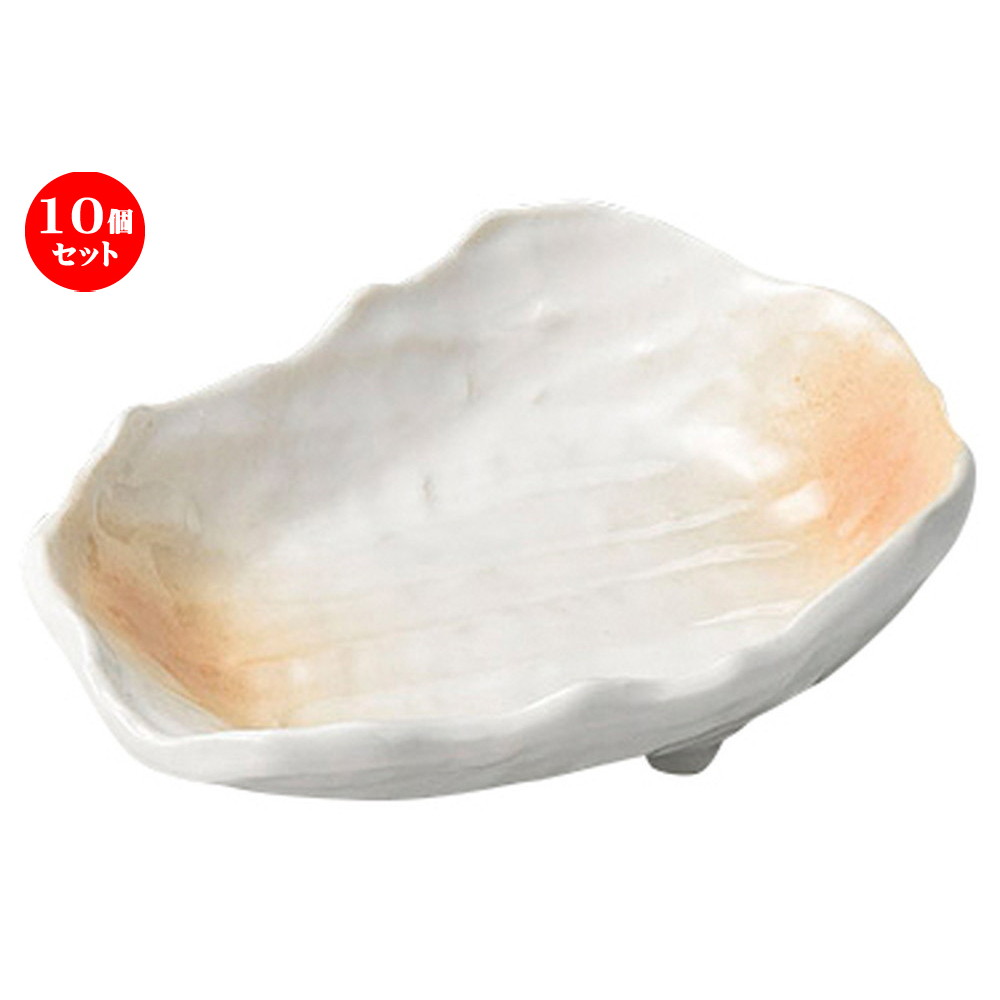 10個セット ☆ 刺身 ☆あけぼの岩型小付 [ 11 x 8 x 3cm ] | 和食器 鉢 小鉢 ボウル 料亭 ホテル 食器 業務用 飲食店 カフェ うつわ 器 おしゃれ かわいい ギフト プレゼント 内祝い 誕生日 贈り物 贈答品 おすすめ 食器セット