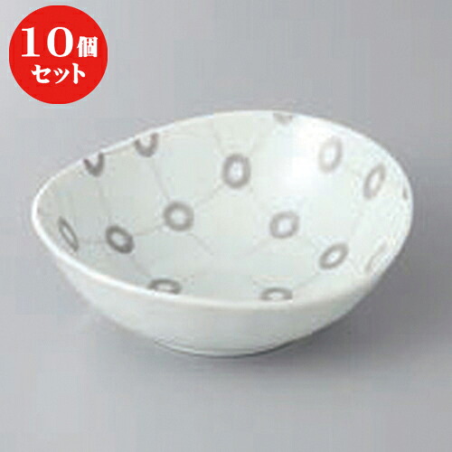 10個セット ☆ 高台小付 ☆有田焼マルコウシ楕円小付(G) [ 11 x 10 x 3.5cm ] | 和食器 鉢 小鉢 ボウル 料亭 ホテル 食器 業務用 飲食店 カフェ うつわ 器 おしゃれ かわいい ギフト プレゼント 内祝い 誕生日 贈り物 贈答品 おすすめ 食器セット