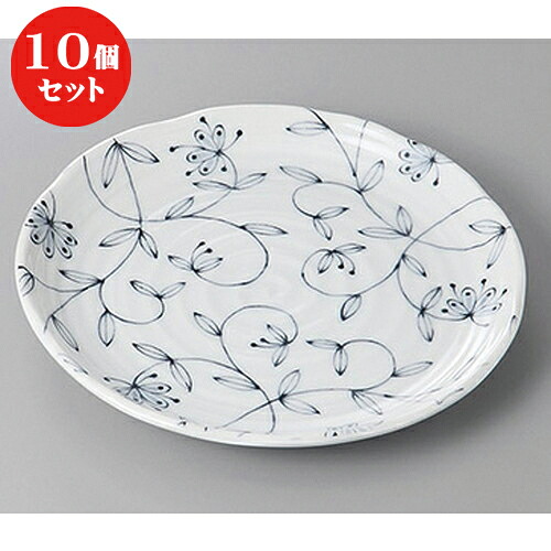 10個セット ☆ 丸盛皿 ☆夢の花７.０皿 [ 21.4 x 2.7cm ] | 盛皿 和食 取り皿 居酒屋 人気 おすすめ 食器 業務用 ファミリー 飲食店 カフェ うつわ ホテル 家庭用 器 おしゃれ SNS 内祝い ギフト プレゼント パーティ 引き出物 誕生日 記念日 贈り物 贈答品 SNS 食器セット｜せともの本舗