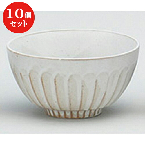 10個セット ☆ 茶碗 ☆粉引ガラスマットシェイプ茶碗 [ 12 x 6cm ] | ちゃわん お茶碗 飯碗 ご飯茶碗 白米 人気 おすすめ 食器 業務用 飲食店 カフェ うつわ 器 おしゃれ かわいい ギフト プレゼント 引き出物 誕生日 贈り物 贈答品 食器セット｜せともの本舗