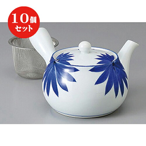 10個セット 急須 /新大輪菊中急須(Uアミ付)18 x 15 x 9.5cm 400cc ] | ポット 急須 きゅうす 土瓶 お茶 一服 まったり 人気 おすすめ 食器 業務用 飲食店 カフェ うつわ 器 おしゃれ かわいい ギフト プレゼント 引き出物 誕生日 贈り物 贈答品 食器セット