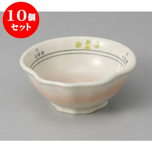 10個セット 組小鉢 萩風早春瓢型3.6小鉢 [10.8 x 10.8 x 4.3cm] | 小鉢 中鉢 ボウル ボール 食器 業務用 飲食店 カフェ うつわ 器 おしゃれ かわいい お洒落 可愛い ギフト プレゼント 引き出物 内祝い 結婚祝い 誕生日 贈り物 贈答品 おすすめ 取り皿 食器セット