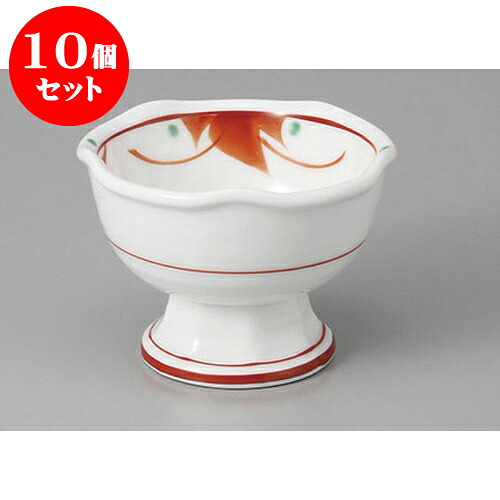 10個仕掛ける小付 赤絵小花台地小鉢(小) [8.8 x 6.3糎] 強化因子 | 和食器 鉢 小鉢 どんぶり鉢 食べ物屋 泊まり 食器 御役目用 飲食店 喫茶店 うつわ 器 今めかしい 愛くるしげ 差し上げ物 差し上げ物 内祝い 生まれ落ちる日 差し上げ物 差しあげる品 おすすめ 食器仕掛ける