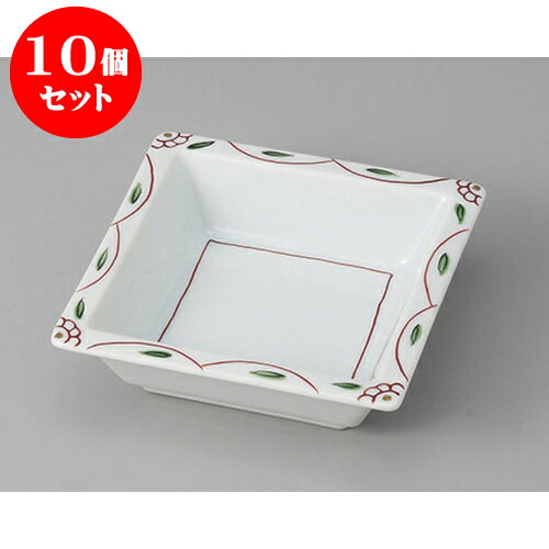 10個仕掛ける 松花堂 山茶花角鉢 [11.3 x 11.3 x 3.5糎] | 角鉢 どんぶり鉢 どんぶり鉢 鉢 真四角 食器 お役目用 飲食店 喫茶店 うつわ 器 今めかしい 可愛らしい 着飾る 好いたらしい 差し上げ物 差し上げ物 差し上げ物 内祝い 一緒になる祝賀会 生まれ落ちる日 差し上げ物 譲りわたす品 一般受け おすすめ 食器仕掛ける