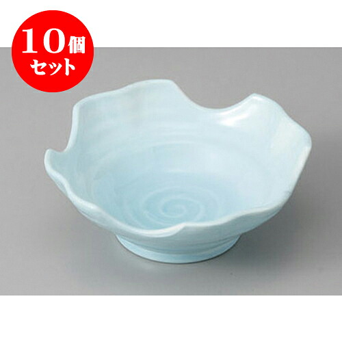 10個セット松花堂 青磁四ツ山小鉢 [11.8 x 11.8 x 4.2cm] 塗 | 小鉢 小 小さい 鉢 ボウル 万能 人気 おすすめ 食器 業務用 飲食店 カフェ うつわ 器 おしゃれ かわいい ギフト プレゼント内祝い 結婚祝い 誕生日 贈り物 贈答品 食器セット