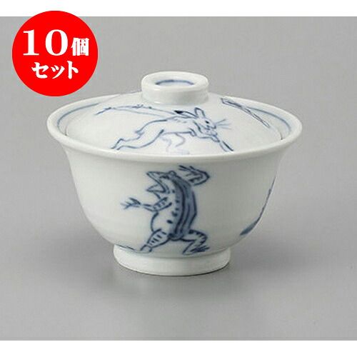 10個セット円菓子 高山寺反蓋物 [11.5 x 8.5cm] 強化 | 煮物 料亭 旅館 割烹 碗 人気 おすすめ 食器 業務用 飲食店 カフェ うつわ 器 おしゃれ かわいい ギフト プレゼント 引き出物 誕生日 贈り物 贈答品 食器セット