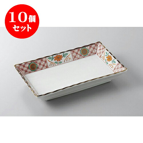 10個仕掛ける 焼物皿 七宝菊焼物皿 [20 x 12.8 x 3.5糎] | 焼き物皿 ビステキ皿 サンマ 焼き魚 食器 御役目用 飲食店 喫茶店 うつわ 器 今めかしい 愛くるしげ 着飾る 差し上げ物 差し上げ物 差し上げ物 内祝い 一緒になる祝賀会 生まれ落ちる日 差し上げ物 差しあげる品 おすすめ 一般受け 食器仕掛ける