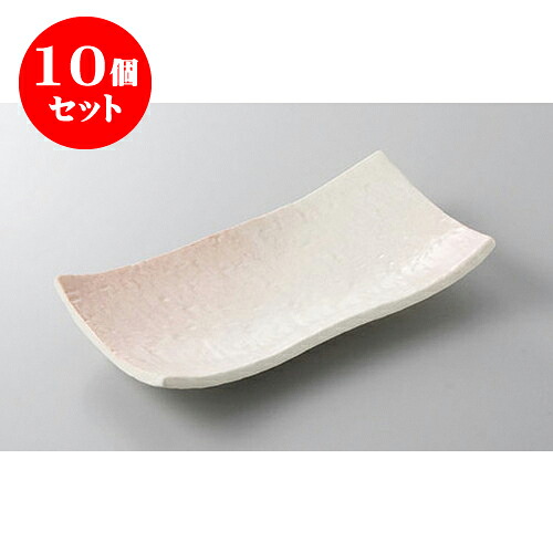 10個仕掛ける 焼物皿 桜志野焼物皿 [19.5 x 10.3 x 3.5糎] | 焼き物皿 ビステキ皿 サンマ 焼き魚 食器 お役目用 飲食店 喫茶店 うつわ 器 今めかしい 可愛らしい 着飾る 差し上げ物 差し上げ物 差し上げ物 内祝い 一緒になる祝賀会 生まれ落ちる日 差し上げ物 譲りわたす品 おすすめ 一般受け 食器仕掛ける