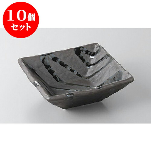 10個セット 呑水 ひるがの角呑水 [11 x 11 x 3.8cm] | 和食器 呑水 とんすい 玉割 料亭 ホテル 食器 業務用 飲食店 カフェ うつわ 器 おしゃれ かわいい ギフト プレゼント 内祝い 誕生日 贈り物 贈答品 おすすめ 食器セット｜せともの本舗