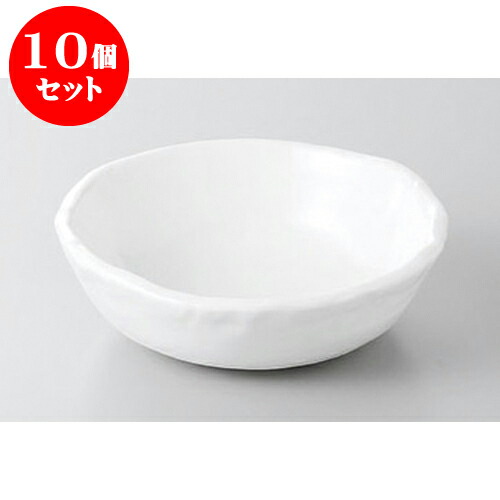 10個セット 呑水 白磁タタラ玉割 [11 x 3.5cm] 強化 | 和食器 呑水 とんすい 玉割 料亭 ホテル 食器 業務用 飲食店 カフェ うつわ 器 おしゃれ かわいい ギフト プレゼント 内祝い 誕生日 贈り物 贈答品 おすすめ 食器セット