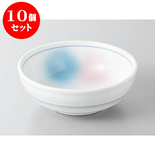 10個セット 呑水 二色水玉ボール鉢 [11.9 x 4.4cm] 強化 | 和食器 呑水 とんすい 玉割 料亭 ホテル 食器 業務用 飲食店 カフェ うつわ 器 おしゃれ かわいい ギフト プレゼント 内祝い 誕生日 贈り物 贈答品 おすすめ 食器セット｜せともの本舗 9,628円