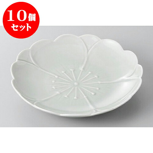 10個セット 和皿 有田焼さくら　(消墨)お取皿D15cm [15 x 2cm] | 取り皿 フルーツ皿 菓子皿 食器 業務用 飲食店 カフェ うつわ 器 おしゃれ かわいい お洒落 可愛いギフト プレゼント 引き出物 内祝い 結婚祝い 誕生日 贈り物 贈答品 おすすめ 人気 食器セット