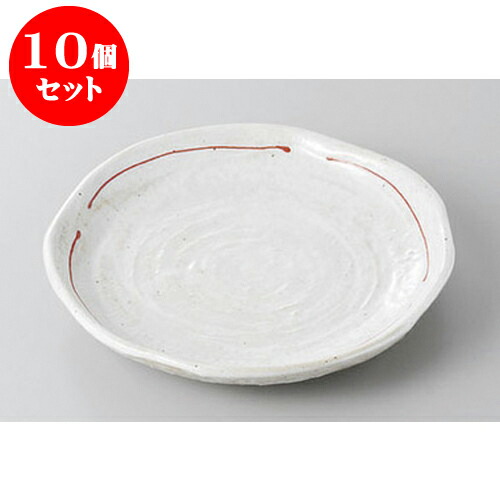 10個セット 和皿 粉引結び糸5.0丸皿 [15 x 2.3cm] | 取り皿 フルーツ皿 菓子皿 食器 業務用 飲食店 カフェ うつわ 器 おしゃれ かわいい お洒落 可愛いギフト プレゼント 引き出物 内祝い 結婚祝い 誕生日 贈り物 贈答品 おすすめ 人気 食器セット｜せともの本舗