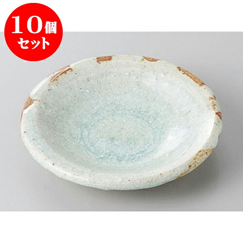 10個セット 銘々皿 伊賀風青磁3.5皿 [12.5 x 2.5cm] | 取り皿 フルーツ皿 菓子皿 食器 業務用 飲食店 カフェ うつわ 器 おしゃれ かわいい お洒落 可愛いギフト プレゼント 引き出物 内祝い 結婚祝い 誕生日 贈り物 贈答品 おすすめ 人気 食器セット