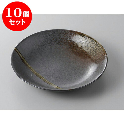 10個セット 丸盛皿 南蛮吹流し6.0皿 [20.2 x 3.7cm] | 盛り皿 盛皿 人気 おすすめ フルーツ皿 パーティー パスタ皿 食器 業務用 飲食店 カフェ うつわ 器 ギフト プレゼント 引き出物 誕生日 贈り物 贈答品 おしゃれ かわいい 食器セット｜せともの本舗
