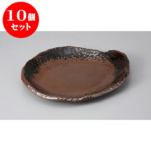 10個セット 変形盛皿 みのり変型7.0皿 [21 x 18 x 2.5cm] | 変形皿 お皿 和皿 人気 おすすめ 食器 業務用 飲食店 カフェ うつわ 器 おしゃれ ギフト プレゼント 引き出物 内祝い 結婚祝い 誕生日 贈り物 贈答品 食器セット｜せともの本舗