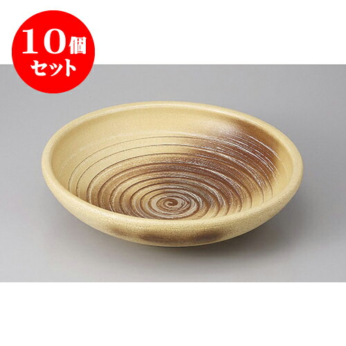 10個セット 大鉢・盛鉢 伊良保8号盛鉢 [24.5 x 6.7cm] 土物 | 盛り鉢 盛鉢 万能 取り鉢 おすすめ 食器 業務用 飲食店 カフェ うつわ 器 おしゃれ かわいい お洒落 可愛い おしゃれ かわいい お洒落 可愛い 食器セット
