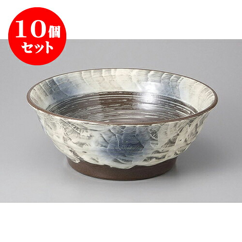 10個セット 大鉢・盛鉢 青吹白タタキ八寸大鉢 [24.8 x 9.5cm] | 盛り鉢 盛鉢 万能 取り鉢 おすすめ 食器 業務用 飲食店 カフェ うつわ 器 おしゃれ かわいい お洒落 可愛い おしゃれ かわいい お洒落 可愛い 食器セット｜せともの本舗