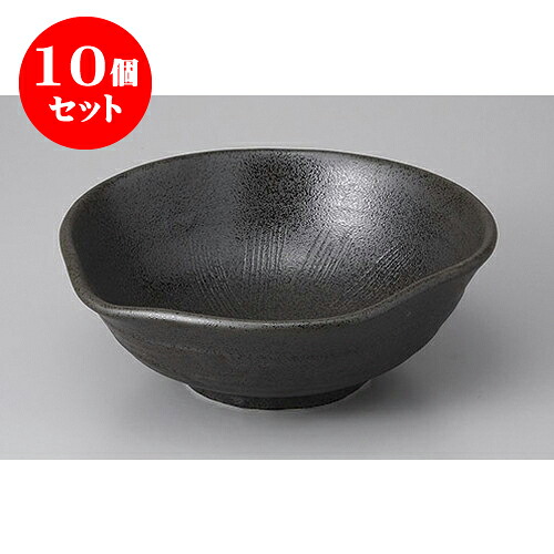 10個セット 変形盛鉢 黒緑片口大鉢 [22 x 21 x 7.5cm] | 盛り鉢 盛鉢 万能 取り鉢 おすすめ 食器 業務用 飲食店 カフェ うつわ 器 おしゃれ かわいい お洒落 可愛い おしゃれ かわいい お洒落 可愛い 食器セット