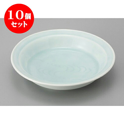 10個セット 鉢 青白磁友禅彫5.0浅鉢 [16 x 4cm] | 小鉢 中鉢 ボウル ボール 食器 業務用 飲食店 カフェ うつわ 器 おしゃれ かわいい お洒落 可愛い ギフト プレゼント 引き出物 内祝い 結婚祝い 誕生日 贈り物 贈答品 おすすめ 取り皿 食器セット 27,528円