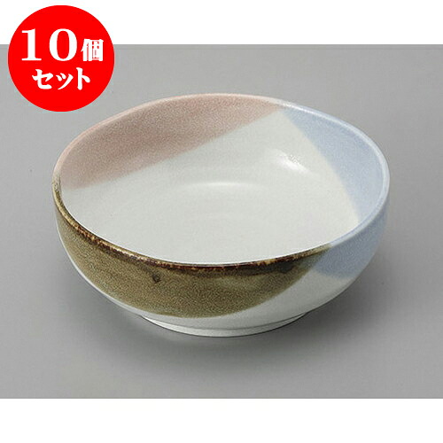 10個セット 鉢 三色塗分渕波3.0鉢 [9.6 x 3.7cm] | 小鉢 中鉢 ボウル ボール 食器 業務用 飲食店 カフェ うつわ 器 おしゃれ かわいい お洒落 可愛い ギフト プレゼント 引き出物 内祝い 結婚祝い 誕生日 贈り物 贈答品 おすすめ 取り皿 食器セット｜せともの本舗