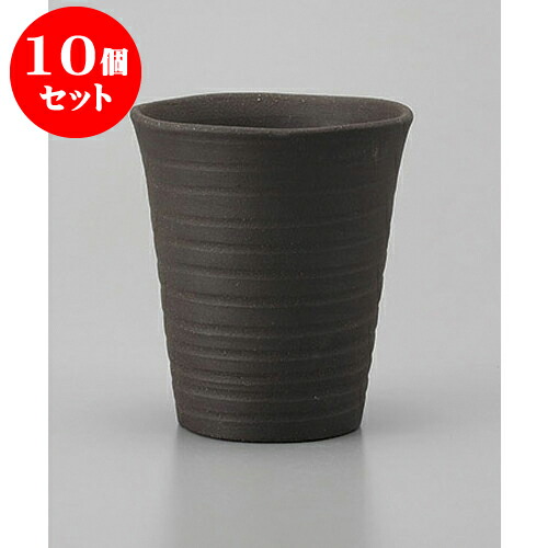 10個セット フリーカップ ライン黒フリーカップ(小) [8 x 9.5cm 230cc] | フリーカップ タンブラー カップ コップ ビール 酒器 お酒 バー bar 晩酌 人気 おすすめ 食器 業務用 飲食店 カフェ うつわ おしゃれ かわいい ギフト プレゼント 引き出物 誕生日 贈り物 食器セット