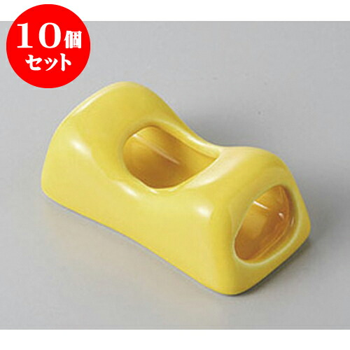 箸置き ギフト 箸置 お洒落 はしおき 箸 カトラリー 食器 10個セット 業務用 飲食店 カフェ うつわ 器 おしゃれ かわいい お洒落 ギフト プレゼント誕生日 贈り物 贈答品 10個セット 箸置 旅枕黄輝箸衣 5 9 X 3 X 2 2cm 強化 箸置き
