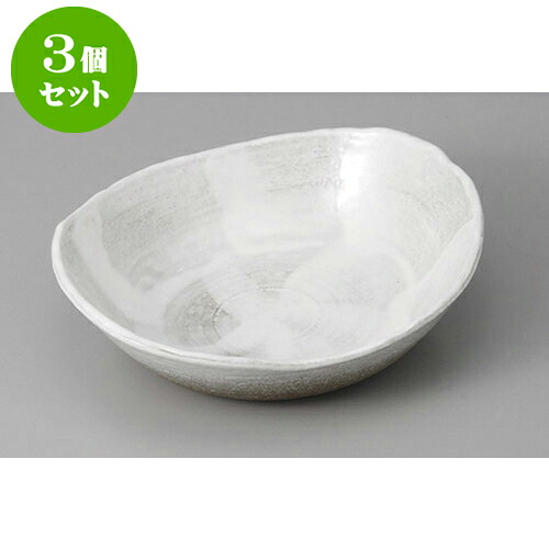 3個セット 向付 うのふ6.0変型鉢 [18.5 x 16.5 x 5cm] | 和食器 鉢 小鉢 ボウル 浅鉢 料亭 ホテル 食器 業務用 飲食店 カフェ うつわ 器 おしゃれ かわいい ギフト プレゼント 内祝い 誕生日 贈り物 贈答品 おすすめ 食器セット