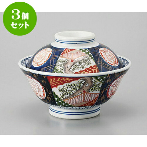 年末のプロモーション 3個セット 蓋付大茶 錦小桜6 0蓋丼 18 3 X 12 5cm 丼ぶり 丼 どんぶり 食器 業務用 飲食店 カフェ うつわ 器 おしゃれ かわいい お洒落 可愛い ギフト プレゼント 引き出物 内祝い 結婚祝い 誕生日 贈り物 贈答品 おすすめ 人気
