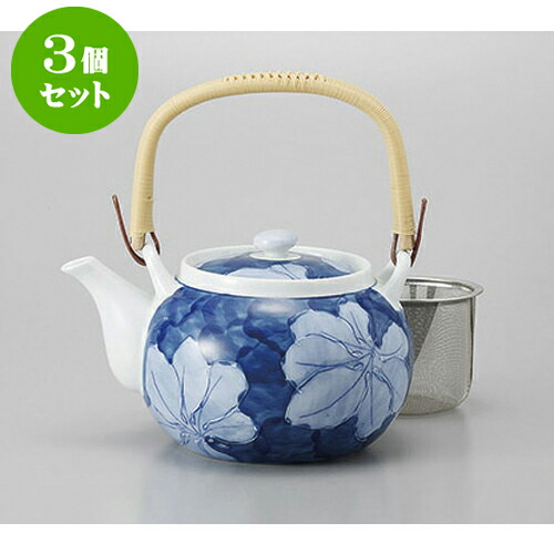 高速配送 楽天市場 3個セット 有田焼土瓶 有田焼濃葉彩u付6号土瓶 850cc ポット 急須 土瓶 お茶 大きい 一服 まったり 人気 おすすめ 食器 業務用 飲食店 カフェ うつわ 器 おしゃれ かわいい ギフト プレゼント 引き出物 誕生日 贈り物 贈答品 せともの本舗 絶対