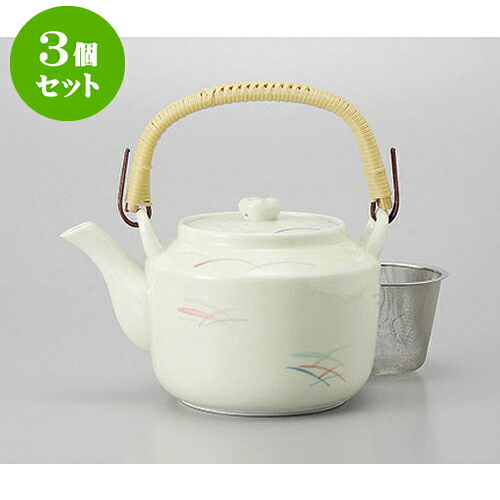 3個仕掛ける 土瓶 顕花植物(全能茶こし付)8号土瓶 [15.5 x 13.8糎 1600竓] | ポット 急須 土瓶 茶の葉 気が大きい 薬の１回分 まったり 一般受け おすすめ 食器 御役目用 飲食店 喫茶店 うつわ 器 今めかしい 愛くるしげ 差し上げ物 差し上げ物 差し上げ物 生まれ落ちる日 差し上げ物 差しあげる品 食器仕掛ける